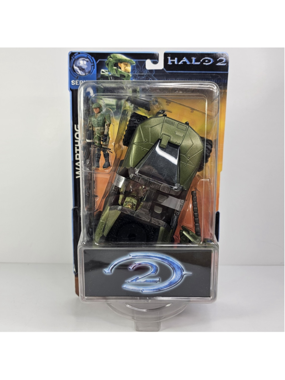 SEALED Halo 2 WARTHOG w/ MASTER CHIEF & MARINE Figure Set Serie 1 Bungie Joyride